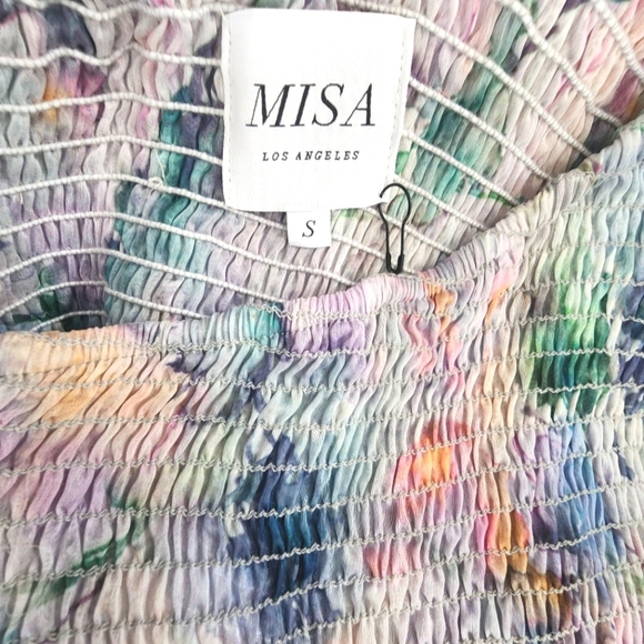 Misa Abstract Watercolor Top - Picture 7 of 8